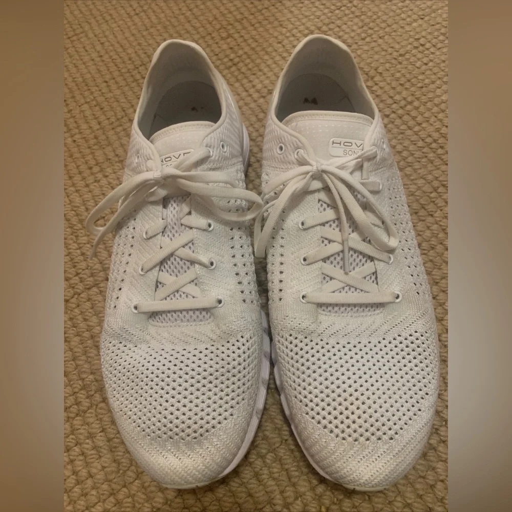 Men’s Running Training Athletic Shoe Size 13 Under Armour HOVR Sonic White Gold - Picture 7 of 11